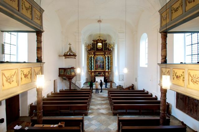 Kirche Königstein Gottesdienstraum