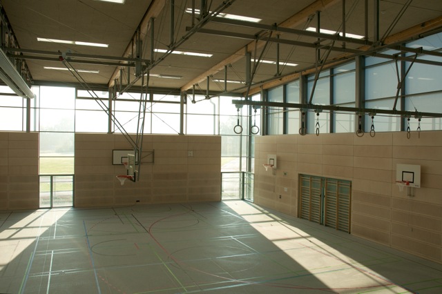 Sporthalle Hersbruck innen Detail